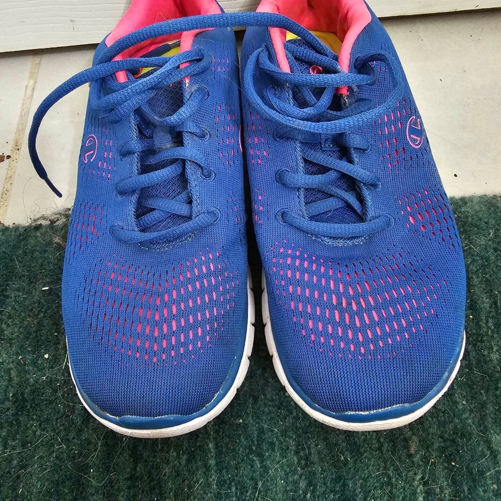 Champion Pink & Blue Jogging Shoes 8½